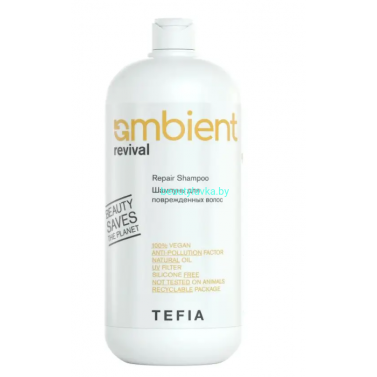 Шампунь Tefia Ambient Revival для поврежденных волос 950 мл 