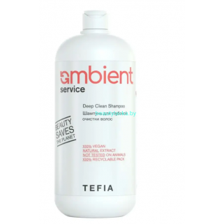 Шампунь Tefia Ambient Service для глубокой очистки волос 1000 мл
