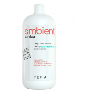 Шампунь Tefia Ambient Service для глубокой очистки волос 1000 мл