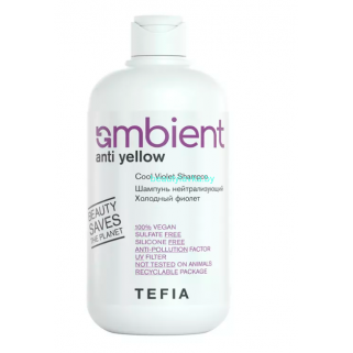 Шампунь Tefia Ambient Anti-yellow нейтрализующий Холодный фиолет 1000 мл 