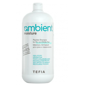 Шампунь Tefia Ambient Moisture пептидный для сухих и ломких волос 950 мл 