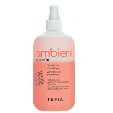 Двухфазный спрей-уход Tefia Ambient Colorfix для окрашенных волос 250 мл 
