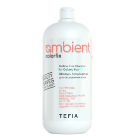 Шампунь Tefia Ambient Colorfix бессульфатный 4.5 pH для окрашенных волос 950 мл 