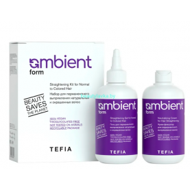 Набор Tefia Ambient Form для перманентного выпрямления натуральных и окрашенных волос 460 мл
