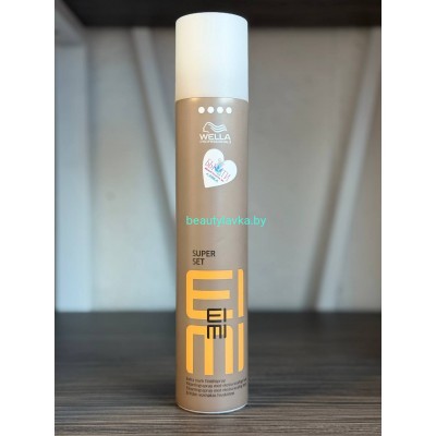 Лак для укладки волос Wella Professionals Eimi Super Set экстрасильной фиксации (300мл)