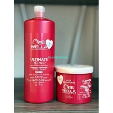 Набор Wella Professionals Шампунь для волос Ultimate Repair (1л) + Кондиционер 500мл