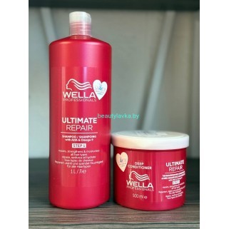 Набор Wella Professionals Шампунь для волос Ultimate Repair (1л) + Кондиционер 500мл