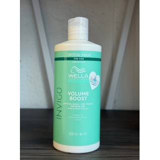 Маска для волос Wella Professionals Invigo Volume Boost уплотняющая кристалл-маска (500мл)