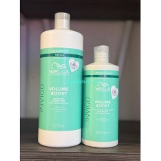 Набор Wella Professionals Маска для волос Invigo Volume Boost уплотняющая кристалл-маска (500мл) + шампунь 1000мл