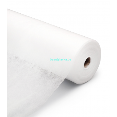 Простыня медицинская 70*200 рулон спанбонд 15 A1 белый №100 White line
