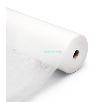 Простыня медицинская 70*200 рулон спанбонд 15 A1 белый №100 White line