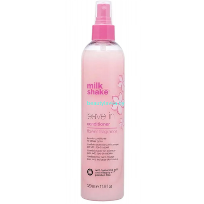Несмываемый кондиционер-спрей Leave-in treatm цветочный аромат Milk shake 350 мл.