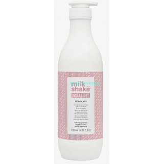  Шампунь Instalight разглаживающий  с эффектом филлера milk shake 1000 мл
