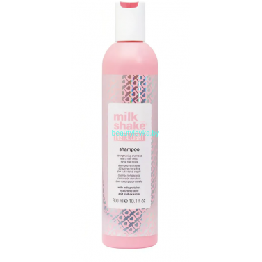  Шампунь Instalight разглаживающий  с эффектом филлера milk shake 300 мл
