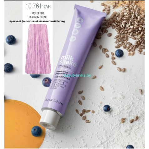  Крем-краска Z.One Concept Milk Shake Creative 10.76 красный фиолетово-платиновый блонд 100 мл