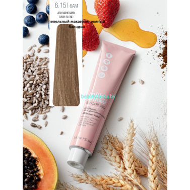Крем-краска Z.One Concept Milk Shake Smoothies 6.15 пепельный махагони темный блондин 100 мл