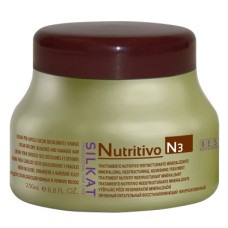 BES BEAUTY & SCIENCE SILKAT Nutritivo N3 Крем - компресс для сухих, обесцвеченных и ломких волос 1000 мл