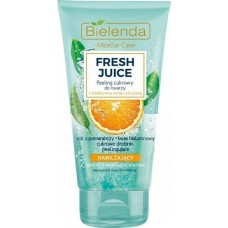 Bielenda Fresh Juice Сахарный скраб пилинг Увлажняющий для лица Апельсин