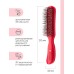 I LOVE MY HAIR / Расческа для распутывания и придания объема волосам "Therapy Brush" 18280 красная глянцевая, размер M