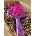 Щетка для волос фиолетовая с малиновыми зубчиками Janeke Superbrush Purple