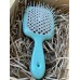 Щетка для волос мятная с белыми зубчиками Janeke Superbrush Turquoise