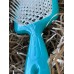 Щетка для волос морская с белыми зубчиками Janeke Superbrush Turquoise