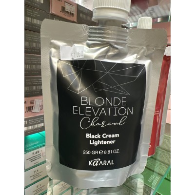 Осветляющий крем для волос «Kaaral» Blonde elevation Baco Черный угольный, 250 мл