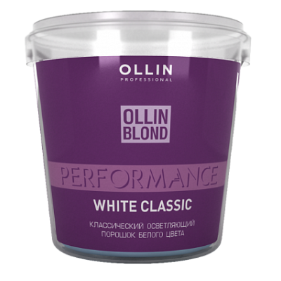 Классический осветляющий порошок белого цвета Blond OLLIN Professional, 500 гр.