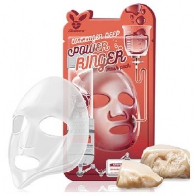 [Elizavecca] НАБОР/Тканевая маска для лица с Коллагеном COLLAGEN DEEP POWER Ringer mask pack, 10 шт