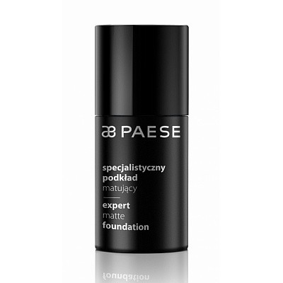 PAESE Expert Foundation Mатирующий тональный крем для жирной и комбинированной кожи, 30ml