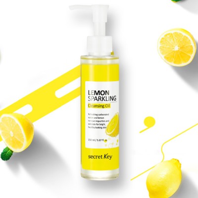 Гидрофильное масло с лимоном SECRET KEY Lemon Sparkling Cleansing Oil,150мл